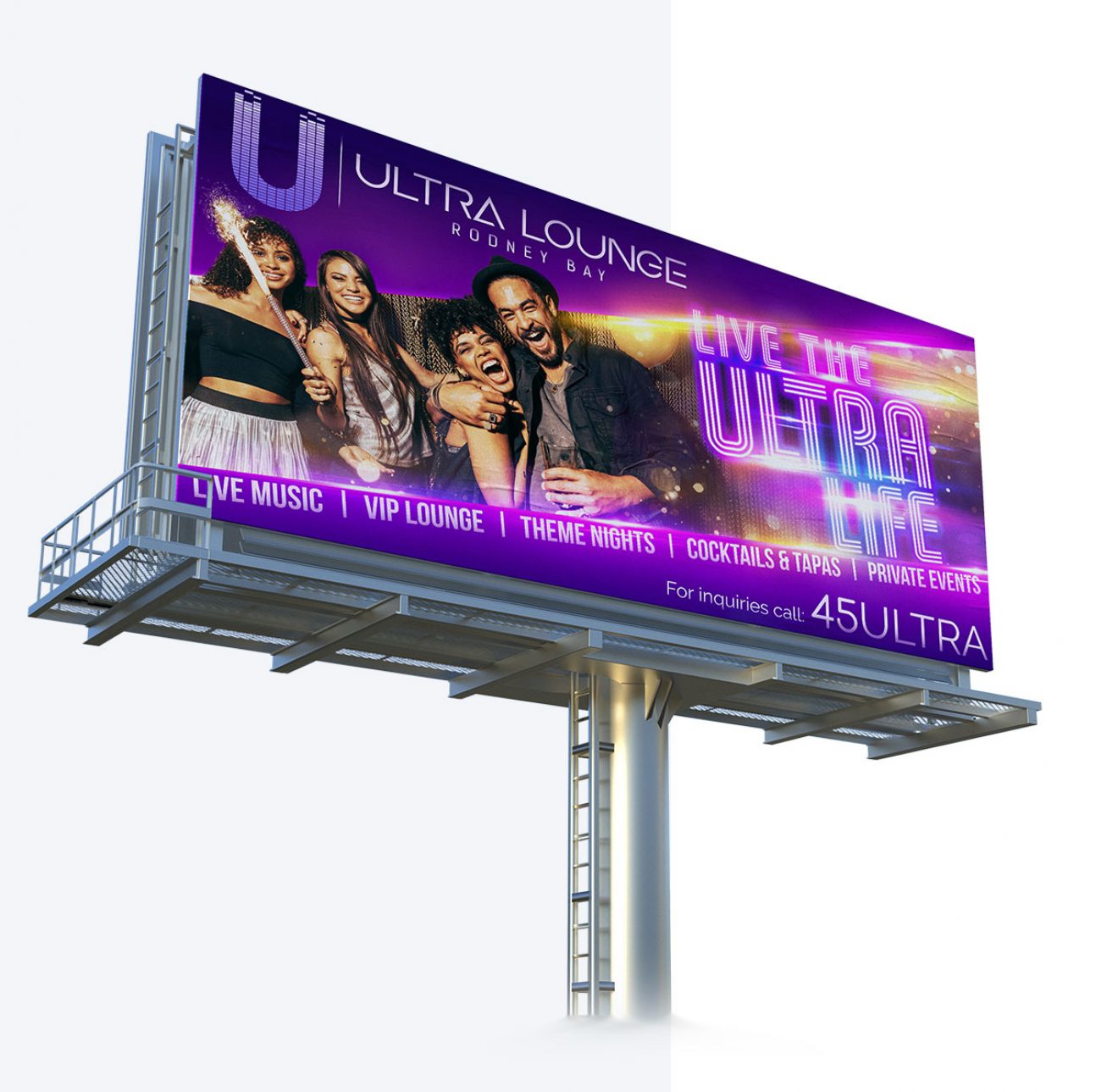 Ultra Lounge Billboard