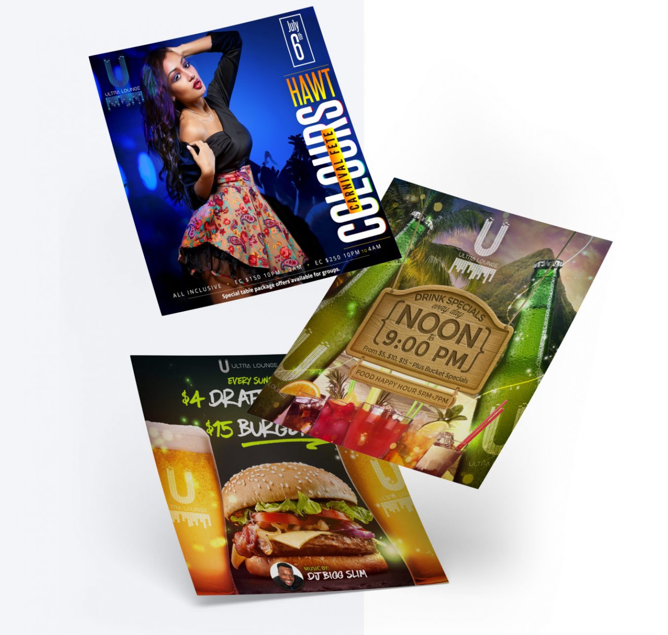 Ultra Lounge Social Posts